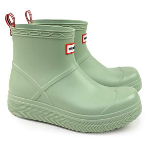 ハンター レインブーツ メンズ レディース UFS7105PVC ショート 長靴 厚底 ユニセックス HUNTER UNISEX PLAY MOLDED BOOT