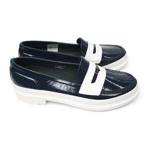 n^[ WFF1080RGL fB[X t@Ch RgXg yj[[t@[ OX h I[V[Y HUNTER WOMENS REFINED CONTRAST PENNY LOAFERS GLOSS
