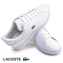 ラコステ スニーカー レディース カーナビー セット 224 10 SFA 48SFA0118 レザー カジュアル LACOSTE CARNABY SET 224 10 SFA