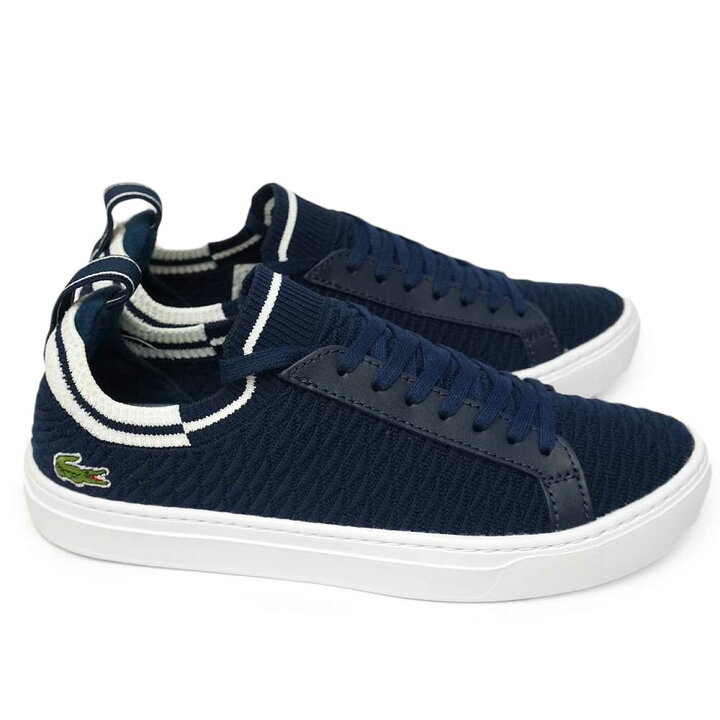 楽天市場 ラコステ メンズ スニーカー Cm La Piquee 0721 1 スリッポン 靴 スリップ ニット Lacoste La Piquee マイスキップ