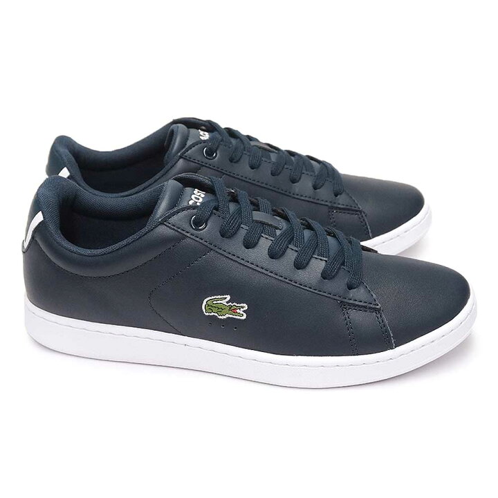 楽天市場 ラコステ スニーカー カーナビー エボ Bl 1 Spm1002 メンズ レザー コートスタイル Lacoste Carnaby Evo 抗菌 防臭 マイスキップ
