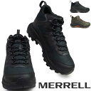 メレル メンズ 防水 シューズ スピードストライク 2 ミッド ウォータープルーフ アウトドア ミッドカット MERRELL SPEED STRIKE 2 MID WP