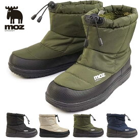 モズ スノーブーツ レディース moz7000 防水 ショートブーツ ウィンターブーツ 防寒 防滑 撥水加工 雪国 moz