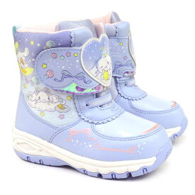 サンリオ キッズ ブーツ SA WC039E 防水 防寒 防滑 マジック式 ムーンスター 子供ブーツ Sanrio Moon Star キティ クロミ シナモロール 25秋冬新作