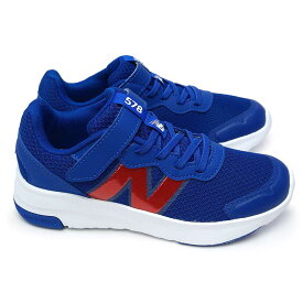 ニューバランス キッズ スニーカー PT578 TA シーズナルカラー ジュニア 子供靴 シンプル マジックテープ ゴムシューレース new balance