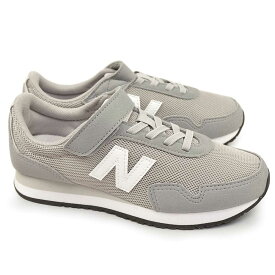 ニューバランス キッズ スニーカー PV323 GR 定番カラー ジュニア 子供靴 シンプル マジックテープ new balance