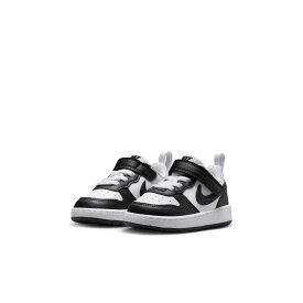 ナイキ ベビー スニーカー コート ボロー LOW リクラフト TD DV5458 131 ホワイト ブラック キッズ ベビーシューズ NIKE COURT BOROUGH LOW RECRAFT 26春夏新作