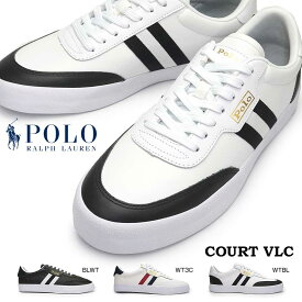 ポロ ラルフローレン メンズ スニーカー RB81 コート VLC レザースニーカー シンプル カジュアル POLO RALPH LAUREN COURT VLC