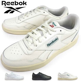 リーボック スニーカー メンズ レディース レザー コートアドバンス ローカット 定番 シンプル カジュアル Reebok COURT ADVANCE