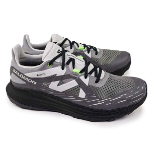 サロモン メンズ 防水 軽量 スニーカー ウルトラ フロー GTX トレイル ロードランニング ゴアテックス ローカット SALOMON ULTRA FLOW GTX
