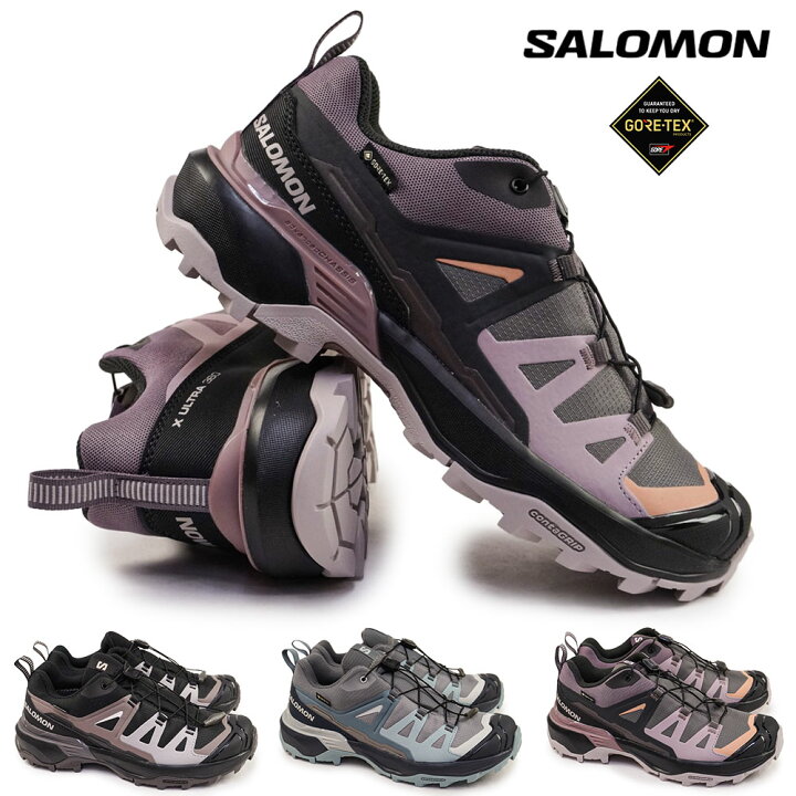 楽天市場】サロモン 防水 レディース X ウルトラ 360 GORE-TEX W 