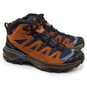 サロモン メンズ 防水 スニーカー X ウルトラ 360 LTR MID GTX ハイキング アウトドア ゴアテックス SALOMON X ULTRA 360 LEATHER MID GORE-TEX