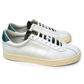 スペルガ スニーカー レディース メンズ 2843 S00DAP0 SOFTLEATHERU 白 ホワイト レザー 本革 シンプル スポーツ SUPERGA 2843 S00DAP0 SOFTLEATHERU