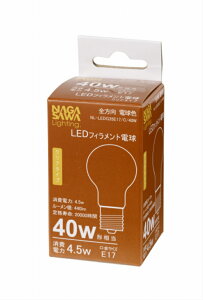 LED�d�� �S���� ���V���C�e�B���O Nagasawa Lighting E17 �~�j�N���v�g�����` 40W���� �N���A �d���F