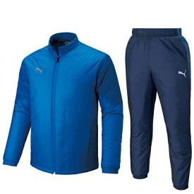 PUMA（プーマ） TEAMCUP パデッド ウーブン ジャケット＆パンツ 上下セット［660402／660403］防寒 防風 トレーニング ウェア