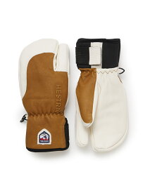 スキー： HESTRA ヘストラ Topo 3-FINGER （3-FINGER FULL LEATHER SHORT ）トポ スリーフィンガー フル レザー ショート 〈33872〉/暖かい/あったかい/防寒/おしゃれ/オシャレ/スキー/スノボ/スノーボード/雪遊び/ゲレンデ/バックカントリー/パーク/オフピステ/オンピステ
