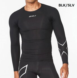 2XU /ツ―タイムズ・ユー　PWXコンプレッション ロングスリーブトップ MA6398A 【 ナカジマスポーツ 】男女共用/ユニセックス/コンプレッション/ 段階着圧 /リカバリー/筋肉サポート/上体/疲労軽減/体幹安定/