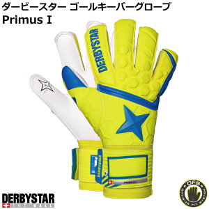 �T�b�J�[�F�S�[���L�[�p�[�O���[�u DERBYSTAR Primus I �v�����X1 �_�[�r�[�X�^�[ Nr.2530 yellow blue�y2020�z�S�[���L�[�p�[�O���u �W���j�A�Ή�����y �i�J�W�}�X�|�[�c �z