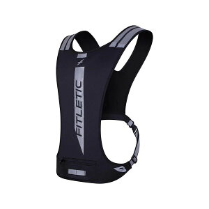 FITLETIC tBbgeBbN GLO Glo Vest ˈSxXg@BLK/SLV@YEL/SLV@REFLECTIVE SAFETY VEST/g/jO/WMO/U/gbLO/oR//oCN/]///tNg/t
