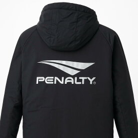 サッカー： PENALTY(ペナルティ)　ロングコート POF5423 サッカー/フットボール/フットサル/フリースタイル/ストリート/カッコいい/オシャレ/防寒/移動/観戦/応援
