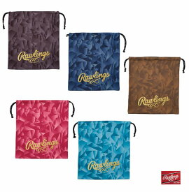 ローリングス グラブ袋 トライアングルG EAC16S03 野球 かっこいい オシャレ シューズ袋 スパイク袋 マルチ袋 【ネコポス便対応商品！】【 ナカジマスポーツ 】グローブ袋　グラブ袋バック