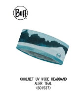 【BUFF】バフ COOLNET UV WIDE HEADBAND クールネット ワイドヘッドバンド ALER TEAL 601537/2026SS/超軽…