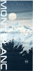 BUFF バフ ネックチューブ ORIGINAL ECOSTRETCH M-BLANK PEAK MULTI Peak Collection 607058 オリジナルエコストレッチ モンブラン/2026SS/フェイスガード/ランニングマスク/UPF50/速乾/シームレス/ジョグ/日焼け/UVカット/アウトドア/キャンプ/登山/自転車/ネコポス発送
