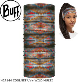 【BUFF】バフ 427144 COOLNET UV+ WILD MULTI Multifunctional Tubular Unisex ランニングマスク ネックチューブ ネックウォーマー フリーサイズ UPF50 オシャレ/カッコいい/タウン/日焼け/UVカット/ランニング/アウトドア/トレッキング/マスク/マスク素材