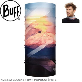 【BUFF】バフ 427212 COOLNET UV+ POPOCAT&#201;PETL ポポカテペトル山 Multifunctional Tubular Unisex ランニングマスク ネックチューブ ネックウォーマー フリーサイズ UPF50 オシャレ/タウン/日焼け/UVカット/ランニング/アウトドア/トレッキング/マスク/マスク素材