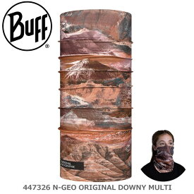 【BUFF】バフ ランニングマスク ネックチューブ N-GEO ORIGINAL DOWNY MULTI 447326 ネックウォーマー フリーサイズ UPF50 スキー/スノボ/オシャレ/カッコいい/タウン/日焼け/UVカット/ランニング/アウトドア/トレッキング/マスク/マスク素材