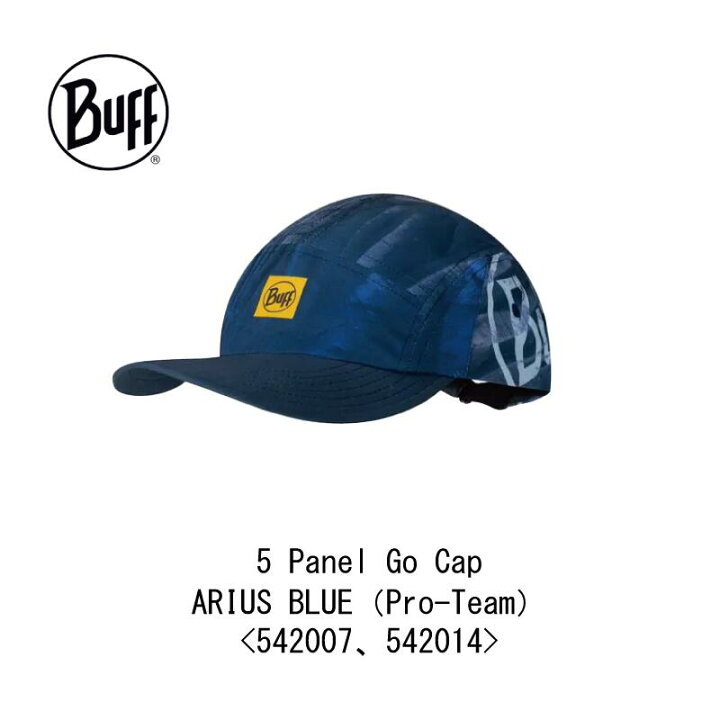 楽天市場】【BUFF】バフ ランキャップ 5 PANEL GO CAP ARIUS BLUE (Pro 