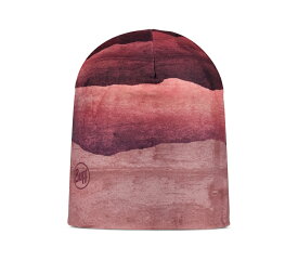 BUFF バフ ECO STRETCH BEANIE LISE ROSEWOOD 564047 /2024AW/エコストレッチビーニー/リバーシブル/薄手/防寒/スキー/スノボ/ヘルメット/インナー/オシャレ/タウン/日焼け/UVカット/ランニング/トレラン/アウトドア/トレッキング/登山/散歩/釣り/移動/ネコポス対応