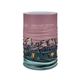 BUFF バフ ネックチューブ COOLNET UV GRAND TETON グランドティトン National Parksシリーズ 564474/2025SS/ クールネット/フェイスガード/ランニングマスク/UPF50/軽量/速乾/冷却/シームレス/ジョグ/日焼け/UVカット/アウトドア/キャンプ/釣り/登山/自転車/ネコポス発送