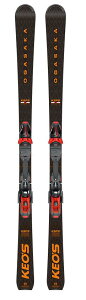 スキー:小賀坂 オガサカ OGASAKA Keo's KS-PS(BK) + TYROLIA チロリア PRD12GW【金具取付無料!】ビンディング付 デモ 基礎 技術 テク クラ 1級 2級 指導員 準指導員 バッジテスト ゲレンデ オンピステ