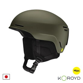 ウィンタースポーツ：SMITH スミス Method MIPS メソッド ミップス Matte Forest マットフォレスト/アジアンフィット/スキー/スノボ/スノーボード/ヘルメット/カッコいい/かわいい/ファッション/パーク/フリーライド/ゲレンデ/基礎/デモ/バックカントリー/オフピステ/