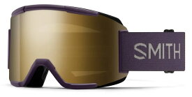 スノーゴーグル：SMITH スミス SQUAD COSMOS スカッド コスモス CHROMAPOP SUN BLACK GOLD MIRROR /クロマポップ/ミラー/アジアンフィット/スキー/スノボ/スノーボード/ゲレンデ/パーク/オフピステ/バックカントリー/雪遊び/