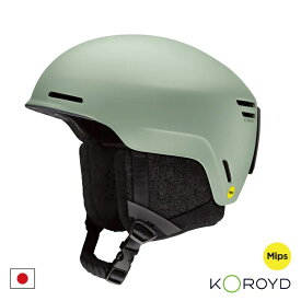 ウィンタースポーツ：SMITH スミス Method MIPS メソッド ミップス Matte Sage Brush マット セージ ブラッシュ/アジアンフィット/スキー/スノボ/スノーボード/ヘルメット/保護/衝撃吸収分散/パーク/フリーライド/ゲレンデ/基礎/デモ/バックカントリー/オフピステ/