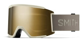 数量限定レイトモデル！SMITH スミス スカッド エックスエル チョーク SQUAD XL CHALK/LATE MODEL24-25/スペアレンズ付き/NeckTubeネックチューブ付き/平面/ダブルレンズ/スキー/スノボ/スノーボード/ゲレンデ/基礎/デモ/パーク/オフピステ/バックカントリー
