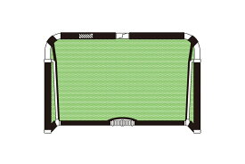 サッカー：クレイジーゴール ミディアム CrazyGoal Medium 幅110cm×高さ75cm×奥行65cm/7.5kg/ミニゴール/ネットカラー選択可/折り畳み/持ち運び/軽量/耐久性/ミニゲーム/ターゲットゴール/footballgear/メーカーより直送【送料無料(北海道、沖縄、離島は送料別途)】