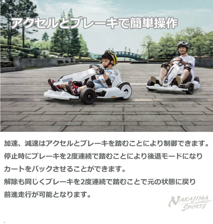 ゴーカート プロ 電動ゴーカート Pro Segway Ninebot セグウェイ ナインボット S Proとゴーカートキットのセット品 送料無料 日本正規代理店直送品 Gokart