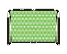 サッカー：クレイジーゴール ラージ CrazyGoal Large MGX-1611 幅165cm×高さ115cm×奥行95cm/10.5kg/ミニゴール/ネットカラー選択可/折り畳み/持ち運び/軽量/耐久性/ミニゲーム/ターゲットゴール/footballgear/メーカー直送/送料無料 (北海道、沖縄、離島は送料別途）