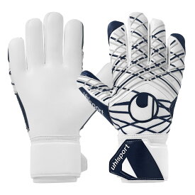 サッカー：ウールシュポルト「uhlsport」キーパーグローブ スーパーソフト ハーフネガティブ 1011367/キーパーグラブ/手袋/ジュニア対応/junior/少年/小学生/中学生/高校生/大学生/社会人/試合/大会/練習/部活/限定店モデル/2025SS