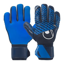 サッカー：ウールシュポルト「uhlsport」キーパーグローブ アクアソフト ハーフネガティブ 1011386/濡れてもグリップ/雨/全天候/グラブ/キーグロ/手袋/部活/練習/試合/大会/限定店モデル/2025年秋冬モデル/中学生/高校生/社会人