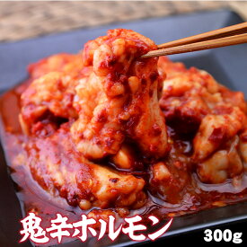 ホルモン 父の日 内祝　ギフト プレゼント 誕生日 牛肉 鬼辛ホルモン 300g 激辛 焼肉 バーベキュー BBQ