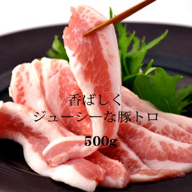 母の日 父の日 内祝　ギフト プレゼント 誕生日 豚肉 国産豚 トントロ 500g 焼肉 バーベキュー