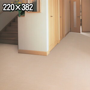 様々なインテリア空間に合わせやすいカラー 密度感たっぷりのウール100% 長4.5帖カーペット 220×382(本間長4.5畳絨毯) ニューアスノーブル 防炎 制電 遮音 防虫 防ダニ 抗菌 ラグ ウールマーク