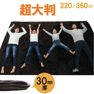 �y���唻�z���� ���O 30mm ���~�z�c ��220×360cm �����������O ���L���O �u���E�� �t�����l�� �Ȃ߂炩�^�b�` �ӂ�����~���J�[�y�b�g ���΍� OBD�yik�z