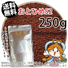 沈降性(沈下性)日清丸紅飼料おとひめS2(1.4mm)250g小分け品◆アルミ◆(メール便／金魚小屋-希-福岡／3日)