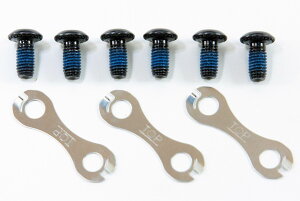 【即納】シマノ(SHIMANO) 純正 ディスクローター 固定用 ボルト M5*10mm 6個セット T25 M5*10 ディスクブレーキローター固定用