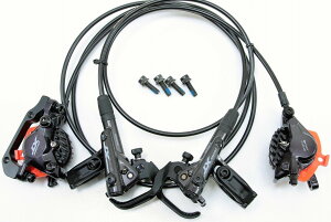 �y���[�z�V�}�m�ishimano�j�f�I�[���iDeore�jXT�̖����f�B�X�N�u���[�L�iDISC BRAKE�j�@BL-M8100 BR-M8100�@���� �f�B�X�N �u���[�L�@���[�^�[���@�O��Z�b�g